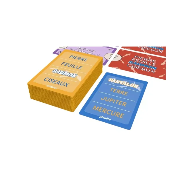 Pierre Feuille Saumon Ciseaux