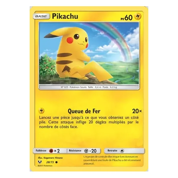 Pikachu – Légendes Brillantes – 028/073