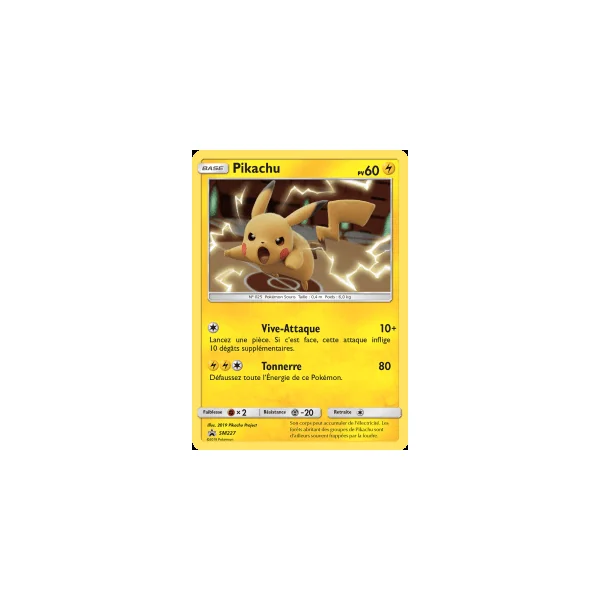 Pikachu – Promos Soleil & Lune – 227