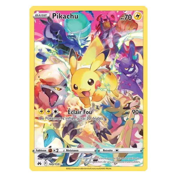 Pikachu – Zénith Suprême – 160/159