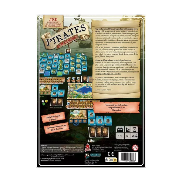 Pirates de Maracaïbo - Jeu Rescapé