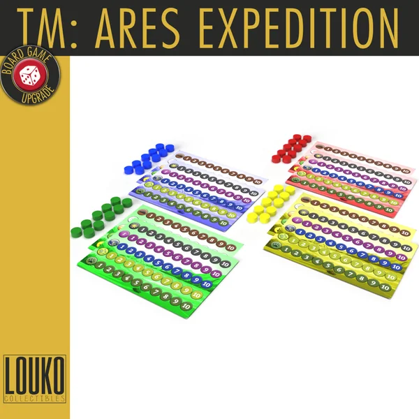 Pistes de suivi des tags pour Terraforming Mars: Expédition Arès