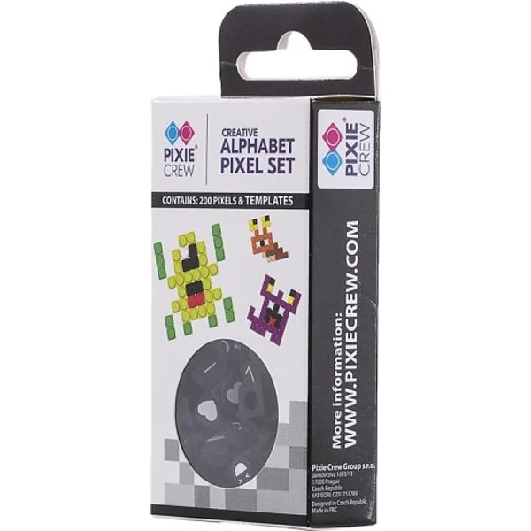 PIXIE CREW ensemble thématique de petits pixels avec des lettres et des symboles