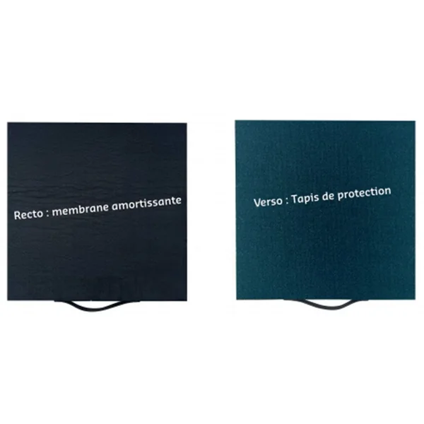 Planche en bois 50cm avec Membrane amortissante