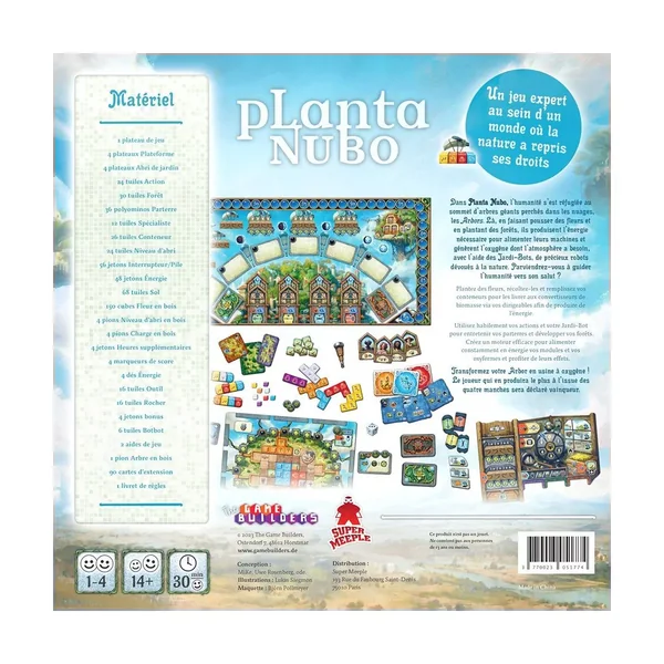 Planta Nubo - Jeu Rescapé