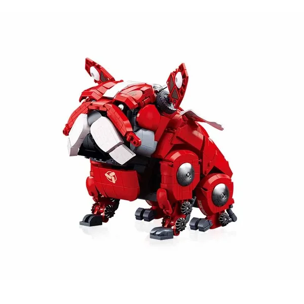 Pleyerid : Mechanical Bulldog red 890 pcs - Sluban