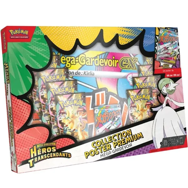 Pokemon : Collection poster Premium ME2.5 Héros Transcendants - Méga-Gardevoir-EX