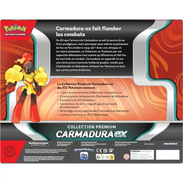 Pokémon : Coffret Premium Carmadura-EX