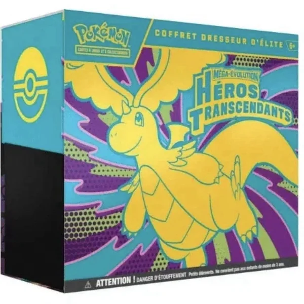 Pokémon : ETB ME2.5 Héros Transcendants - Méga-Dracolosse-EX