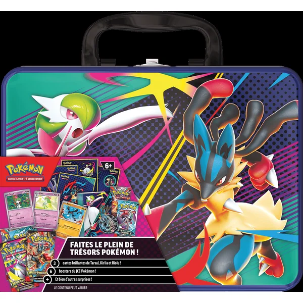 Pokémon – Valisette Méga-Gardevoir et Méga-Lucario – Coffre Trésors FR