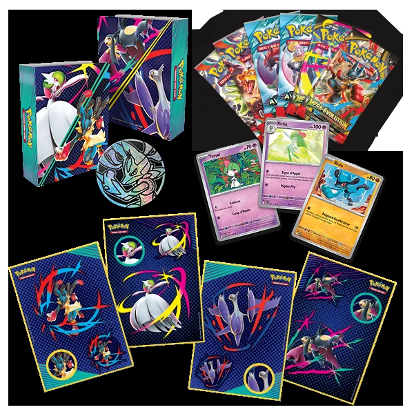 Pokémon – Valisette Méga-Gardevoir et Méga-Lucario – Coffre Trésors FR