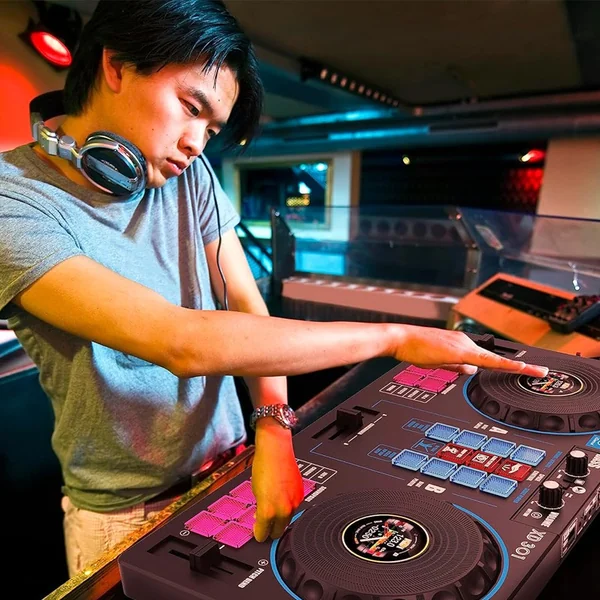 Portable DJ Station Noir : Table de mixage XD301 - iDance