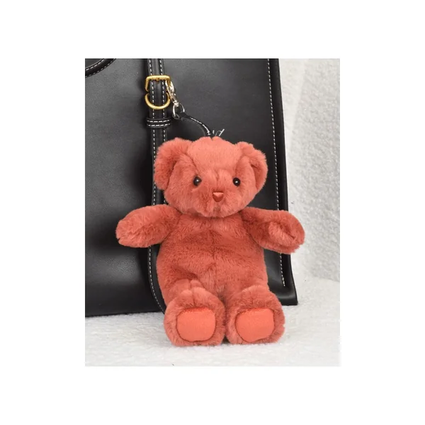 Porte clé Bijou de sac Ours peluche 20 cm Terracotta - Doudou et compagnie