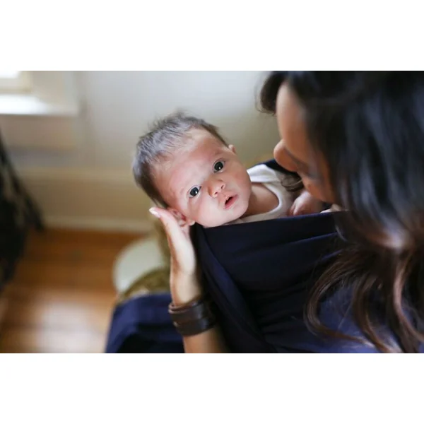 Porte-bébé / écharpe Boba Wrap - Bleu Marine