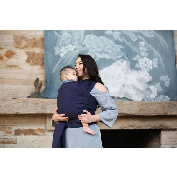 Porte-bébé / écharpe Boba Wrap - Bleu Marine