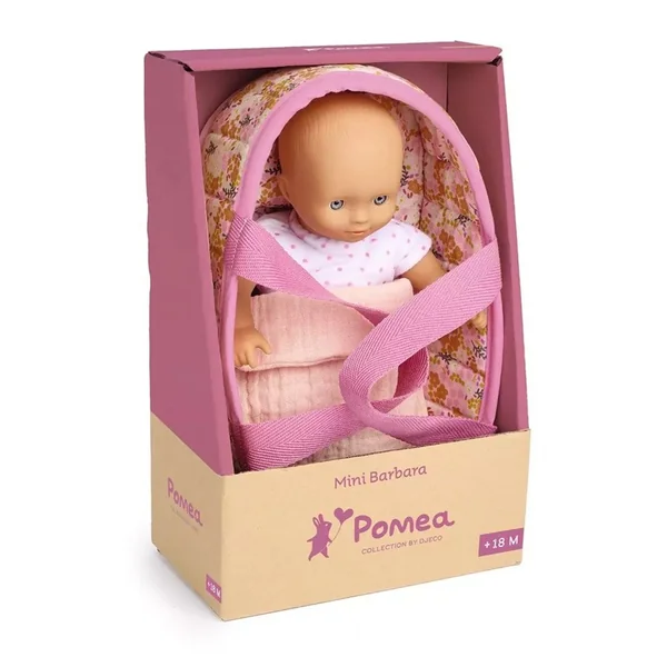 Poupon et couffin Mini Barbara Pomea - Djeco