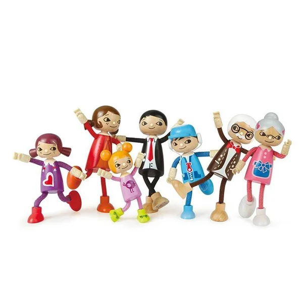 Poupée en bois fille - Hape