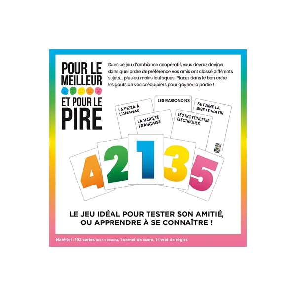 Pour le Meilleur et Pour le Pire