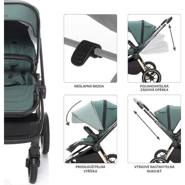 Poussette sportive Move Cross 2, Bright Night