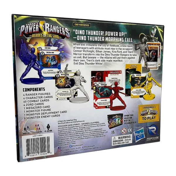 Power Rangers: Heroes of the Grid – Dino Thunder Pack