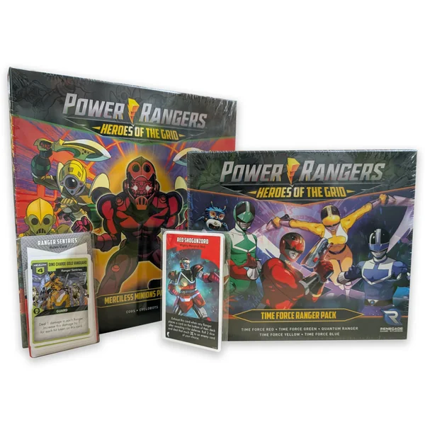 Power Rangers: Heroes of the Grid – Time Force & Merciless Minions Bundle
