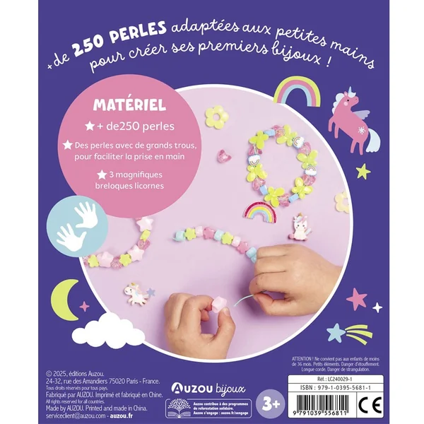 Premiers Bijoux Licornes - Auzou