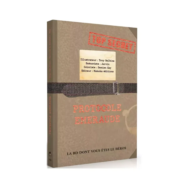 Protocole Emeraude - La BD dont vous êtes le héros