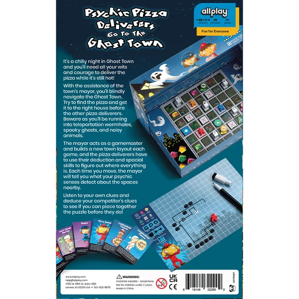 Psychic Pizza Deliverers Go to the Ghost Town