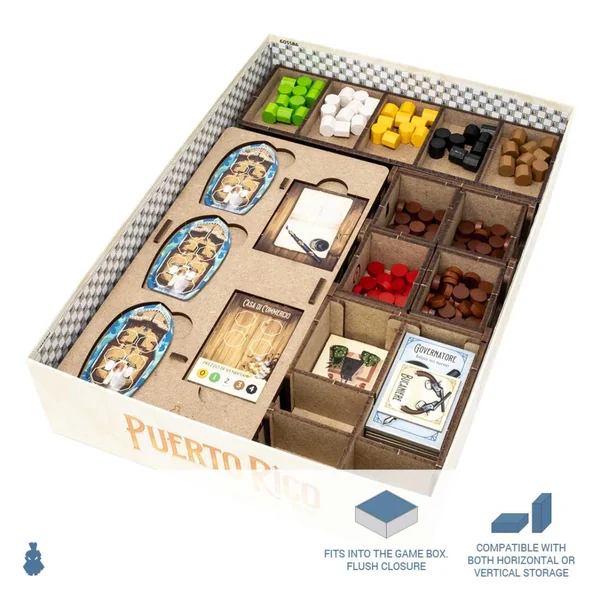 Puerto Rico 1897 - Boîte de Rangement Dicetroyers Compatible