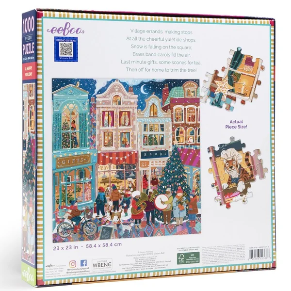 Puzzle 1000 pcs A Happy Holiday - Eeboo