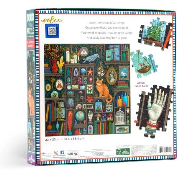 Puzzle 1000 pcs Alchemist's Cabinet - Eeboo