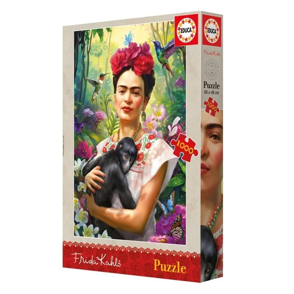 Puzzle 1000 pcs Le jardin de Frida Kahlo - Educa