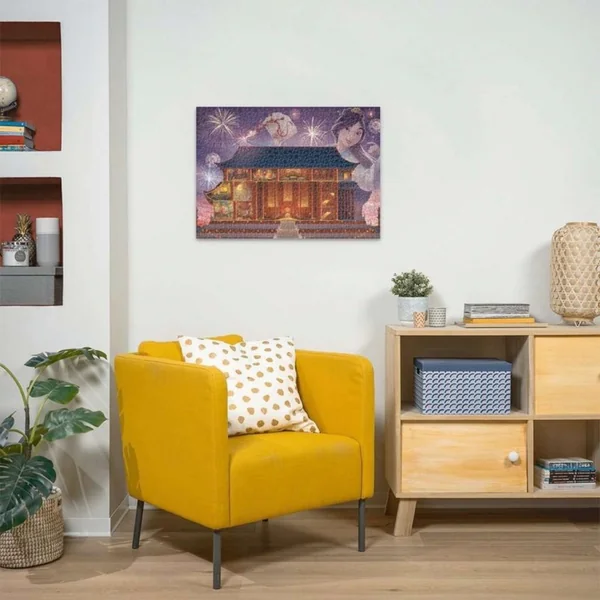 Puzzle 1000 pièces - Mulan (Collection Château Disney Princ.)