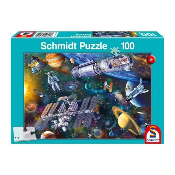 Puzzle 100 pcs Plaisir de l'espace - Puzzles Schmidt