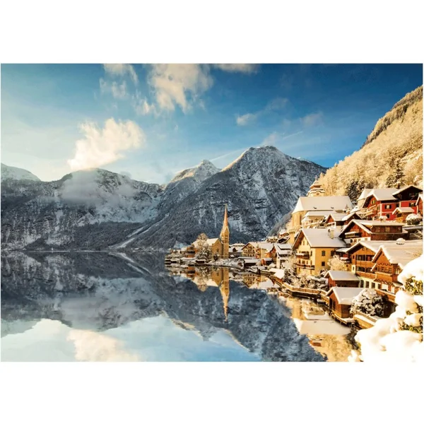 Puzzle 1500 pcs Hiver à Hallstatt - Educa