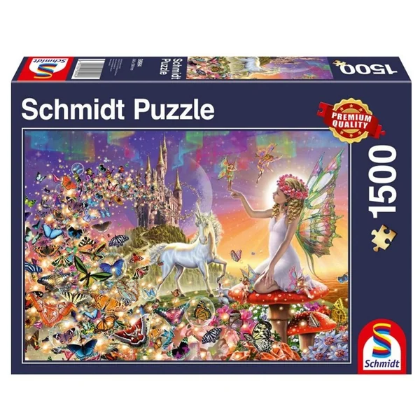 Puzzle 1500 pcs Un monde féerique - Puzzles Schmidt