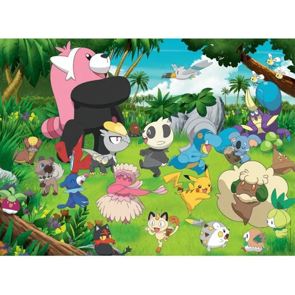 Puzzle 300 pcs XXL : Pokémon sauvages