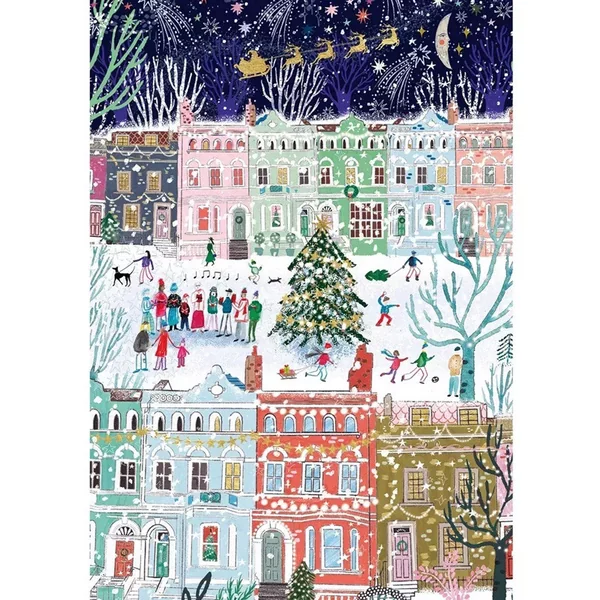 Puzzle 3 x 500 pcs Christmas in London - Gibsons