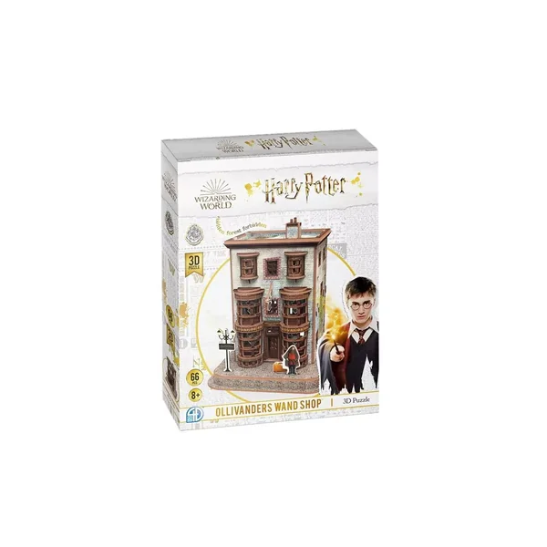 Puzzle 3D Harry Potter - Ollivander Fabriquant de Baguettes - 66 pièces