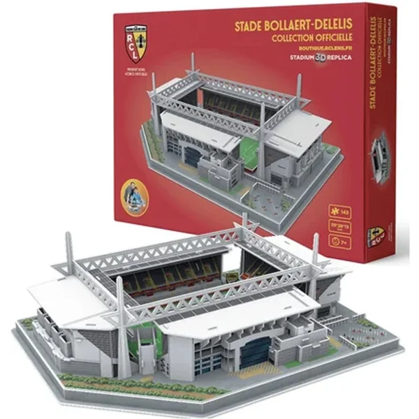 Puzzle 3D LED Stade Bollaert RC LENS Megableu