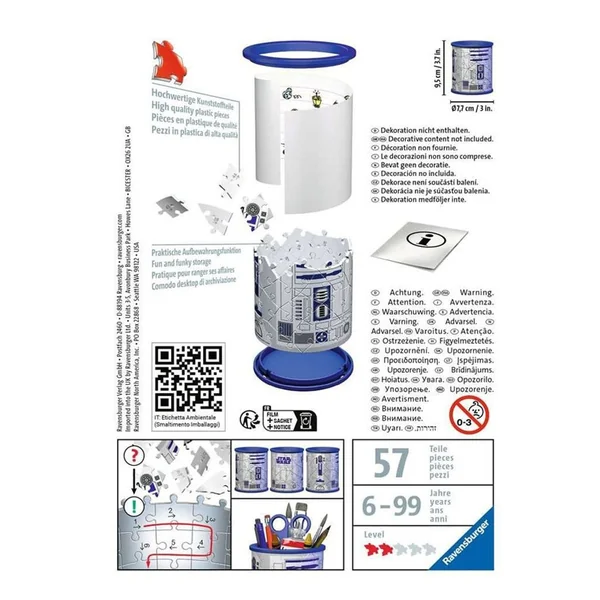 Puzzle 3D Pot à crayons Star Wars - 54 pcs