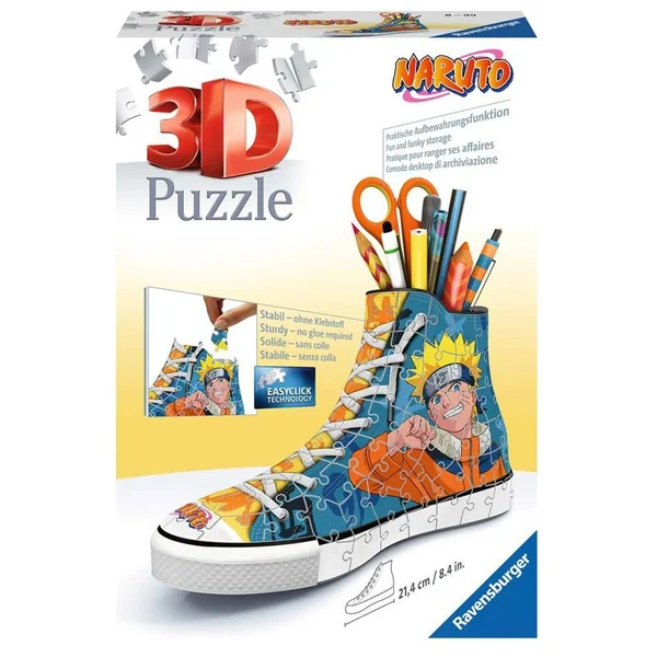Puzzle 3D Sneaker Naruto - 108 pcs