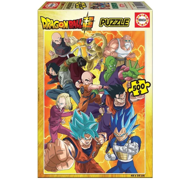 Puzzle 500 pcs Dragon Ball Super - Educa