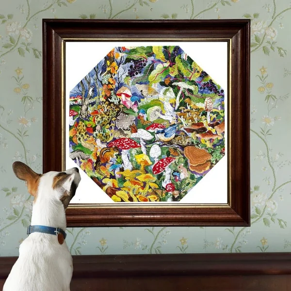 Puzzle 500 pcs Poisonous Mushrooms - Eeboo