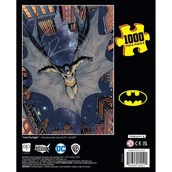 Puzzle - Batman I Am The Night - 1000 pièces
