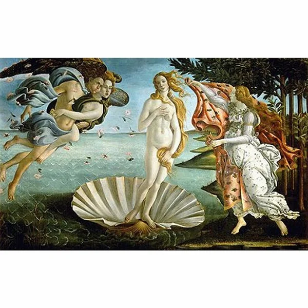 Puzzle Botticelli - La Naissance de Vénus - 1000 pcs