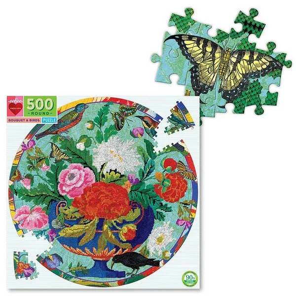 Puzzle Bouquet and Birds - 500 pcs