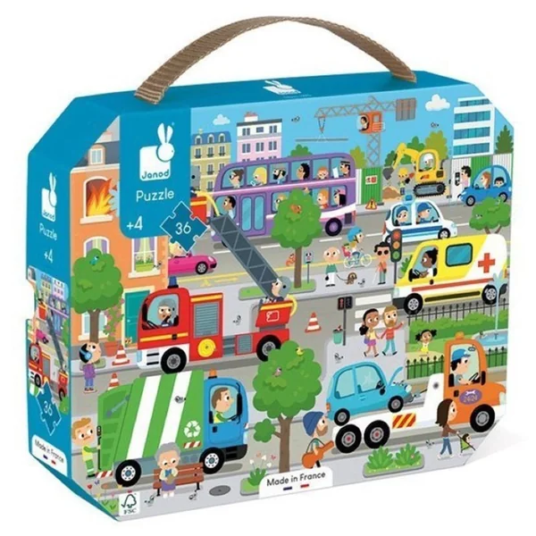 Puzzle city 36 pcs - Janod