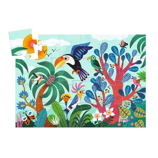 Puzzle Coco le Toucan 24 pcs - Djeco
