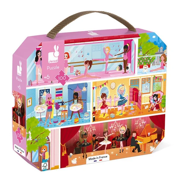 Puzzle Danse Académie 100 pcs - Janod